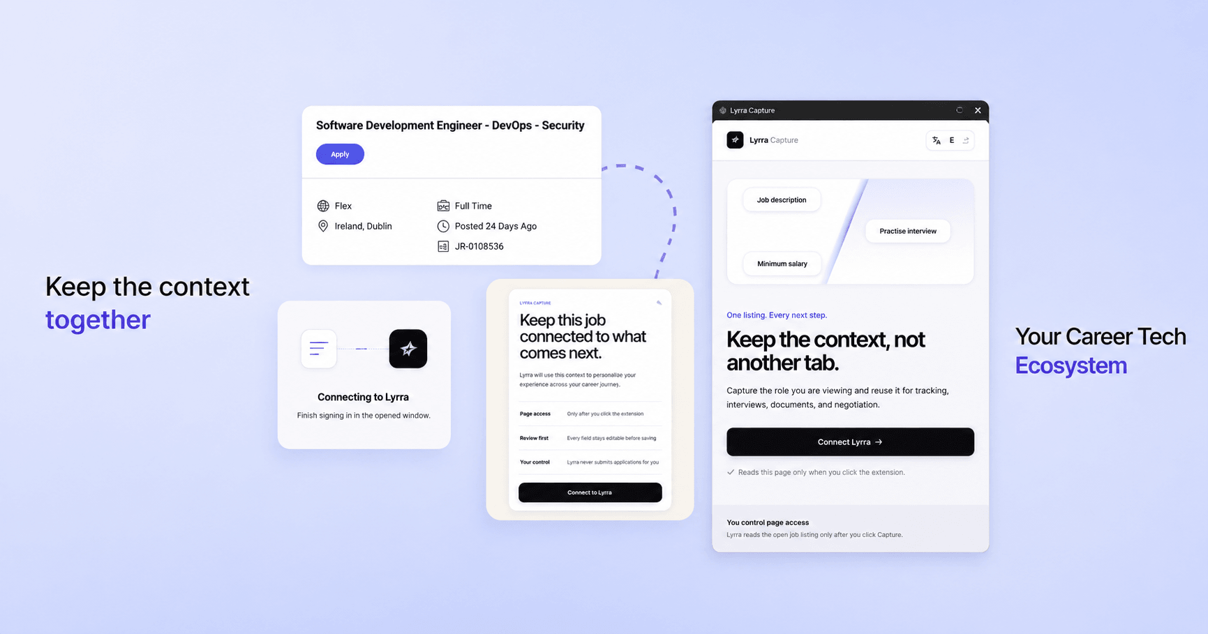 LYRRA CAPTURE full-width case study visual