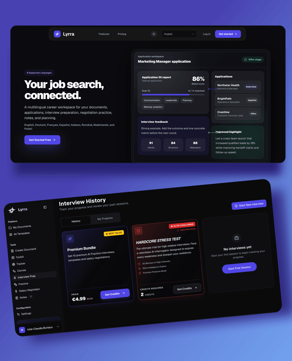 LYRRA project preview